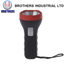 858 LED Battery Plastic Torch Flashlight